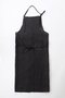 Jonas エプロン ロング リネンアンドデコール/LINEN & DECOR ブラック