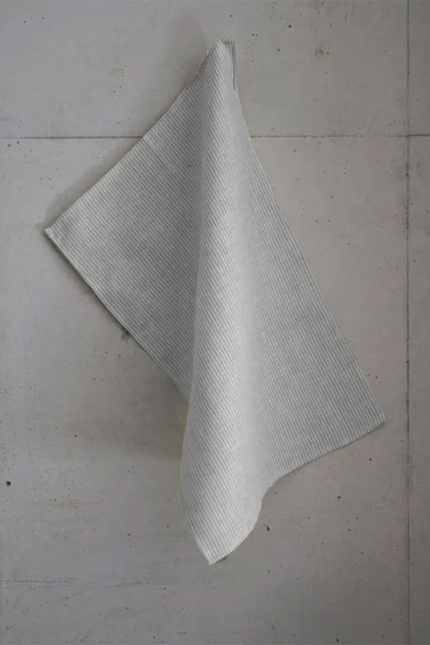 リネンアンドデコール/LINEN & DECORのVita キッチンタオル(アイスグレー/-)