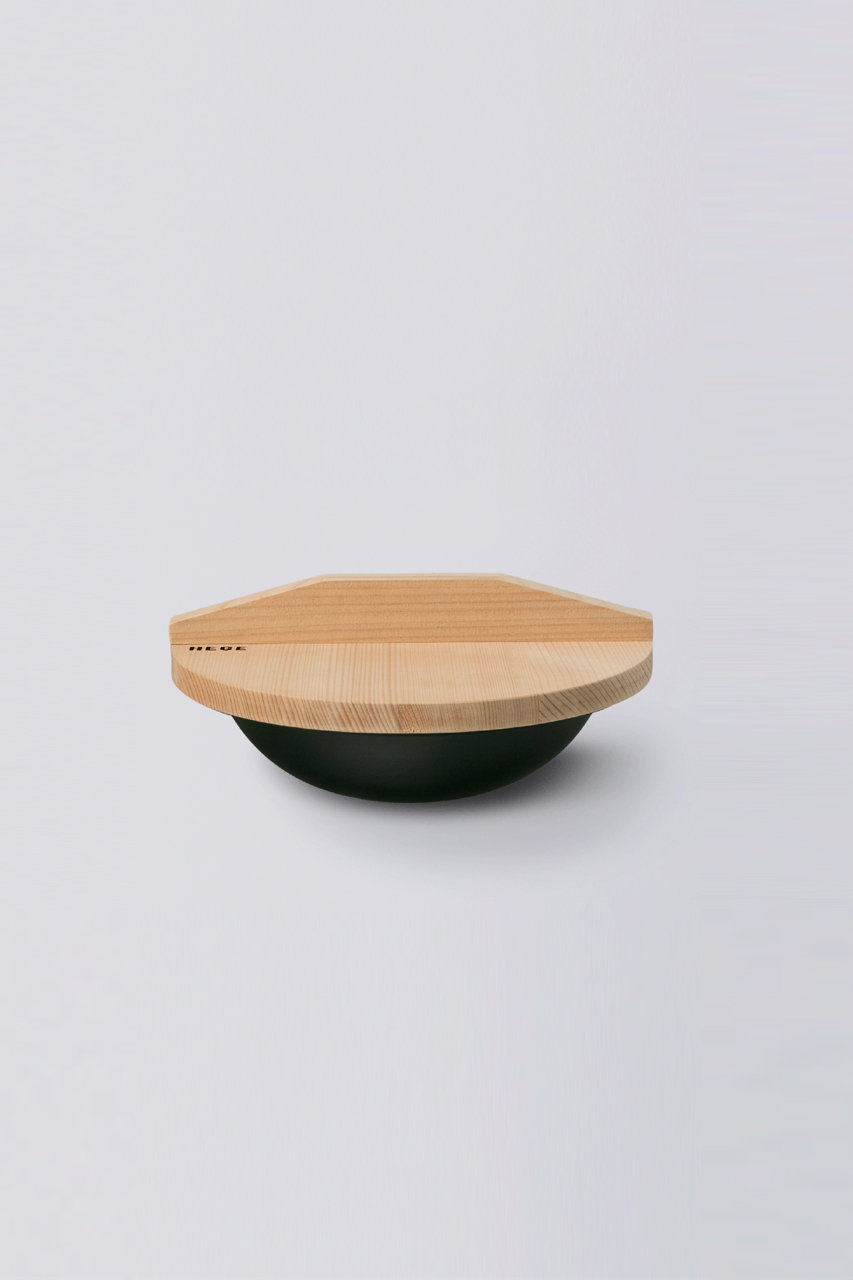 Φ250直火鍋（木蓋付き）セット