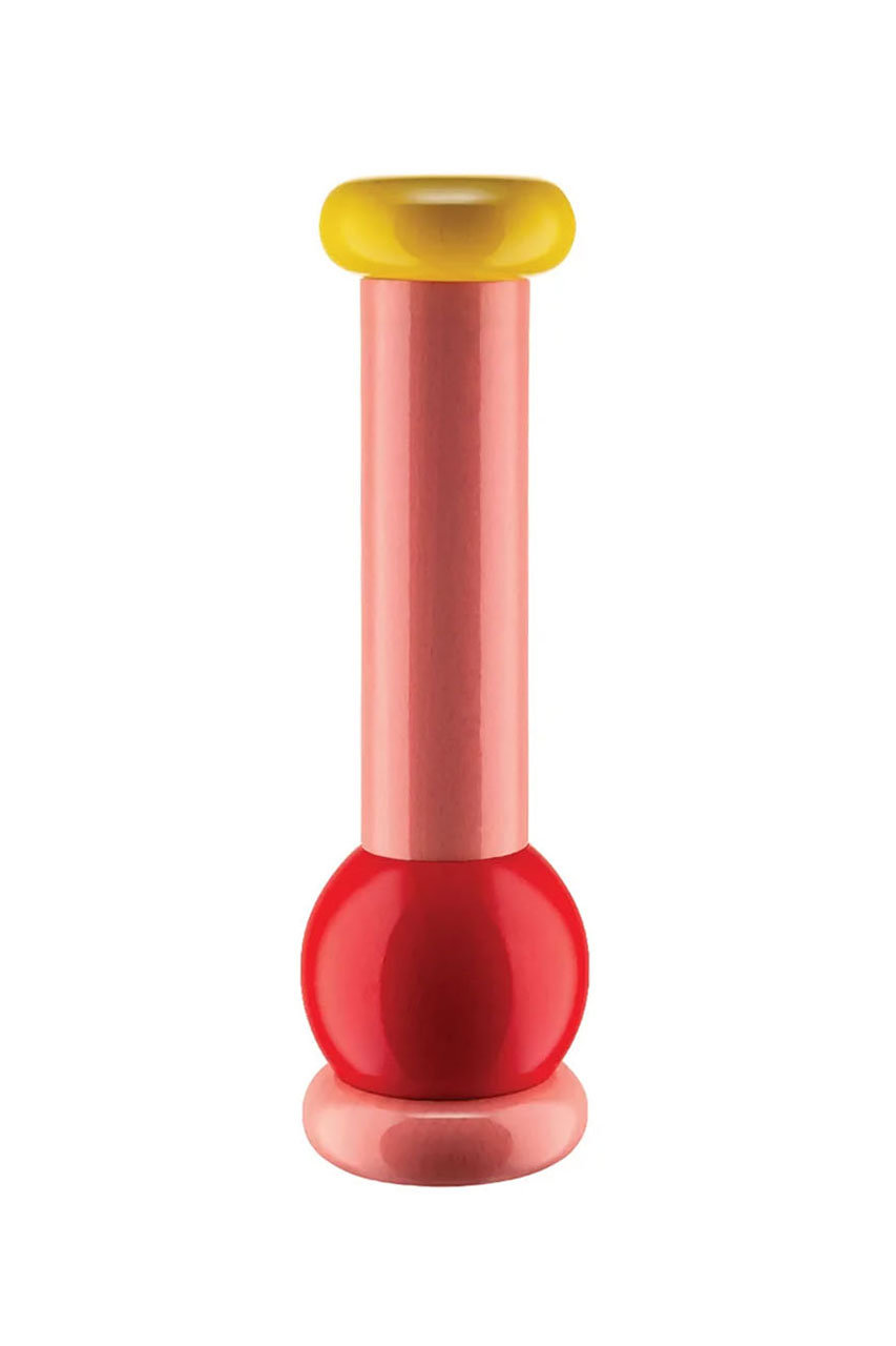 アレッシ/ALESSIのTWERGI ペッパー・ソルト・スパイスミル(ピンク／レッド／イエロー/MP0210)