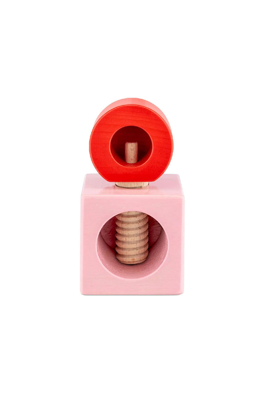 アレッシ/ALESSIのTWERGI ナッツクラッカー(ピンク／レッド/ES20 2)