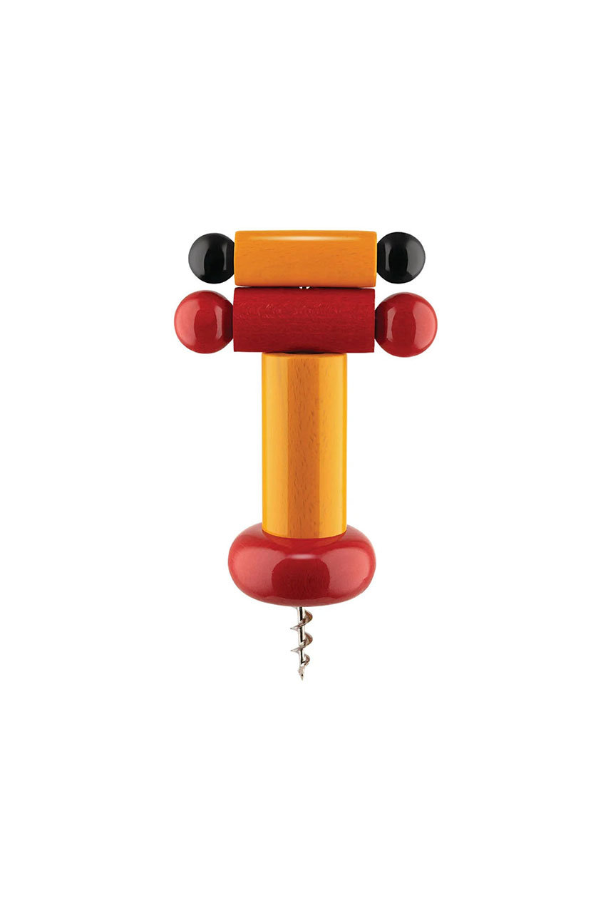 アレッシ/ALESSIのTWERGI ワインオープナー(イエロー／ブラック／レッド/ES17 1)