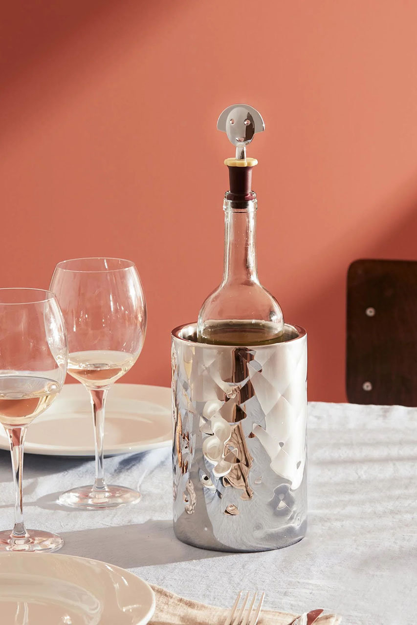 ALESSI(アレッシ)｜ANNA STOP 2 ワインストッパー/ライトブルー の通販