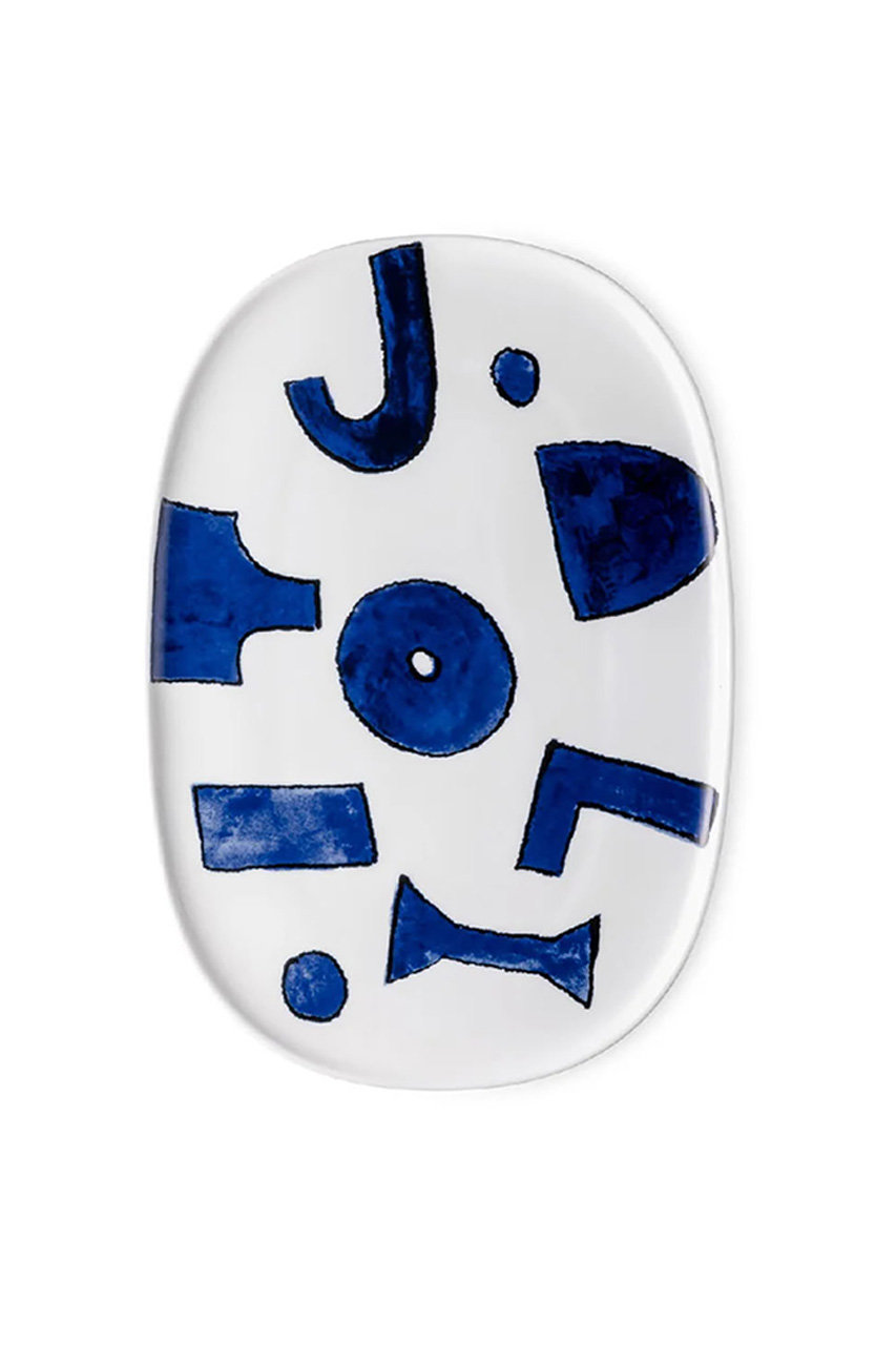 アレッシ/ALESSIのITSUMO-YUNOKI WARE オーバルサービングプレート 25cm(-/NF08/22 25)