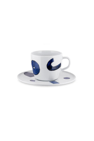 アレッシ/ALESSIのITSUMO-YUNOKI WARE コーヒーカップ＆ソーサー(510100/510101)