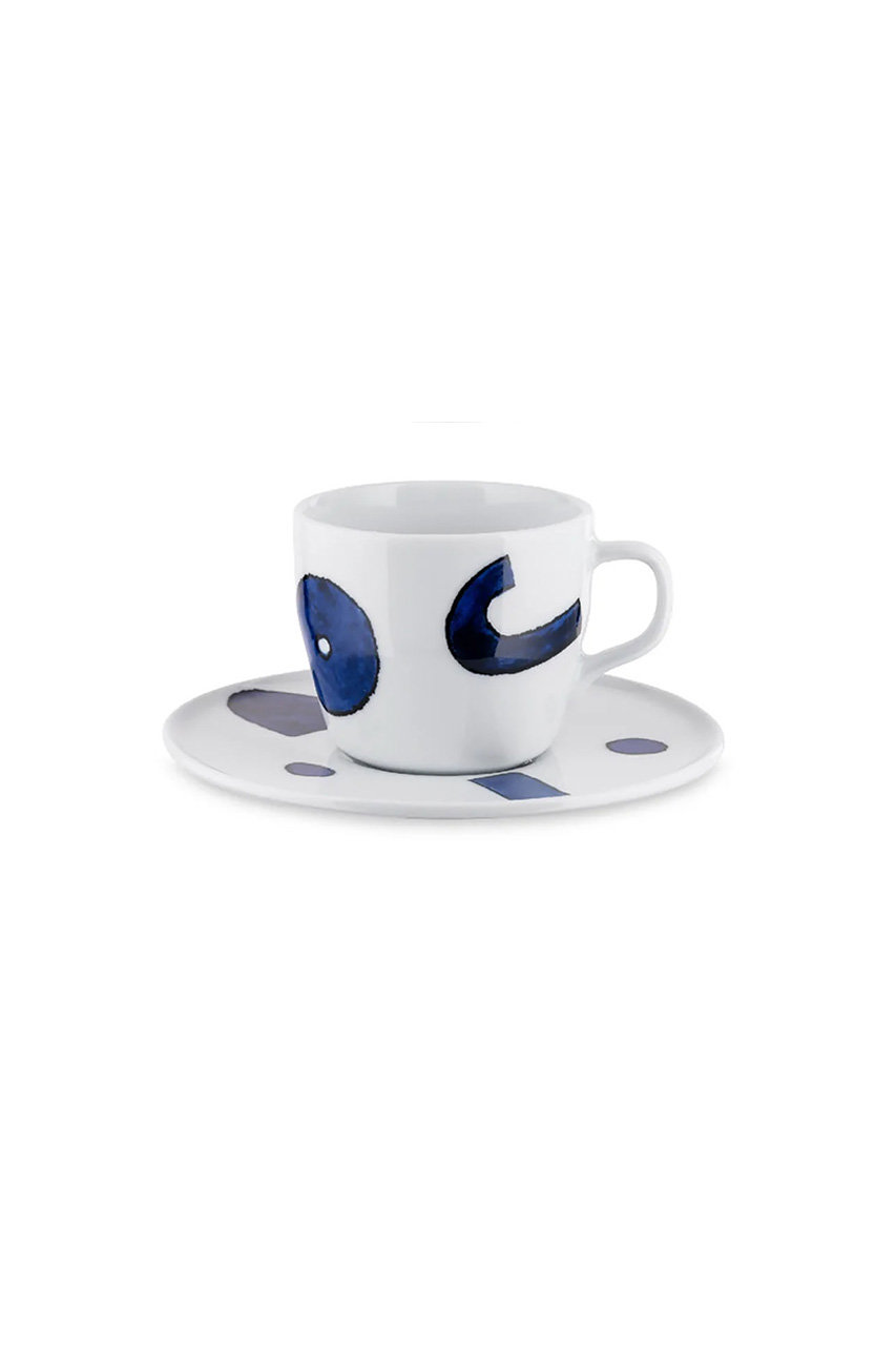 アレッシ/ALESSIのITSUMO-YUNOKI WARE コーヒーカップ＆ソーサー(-/NF08/87S)