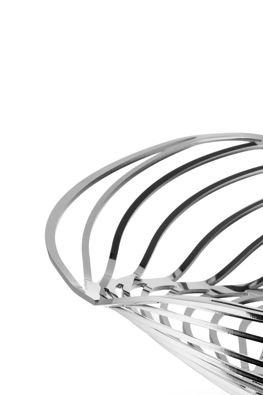 ALESSI(アレッシ)｜TRINITY バスケット 26cm/ブラック の通販