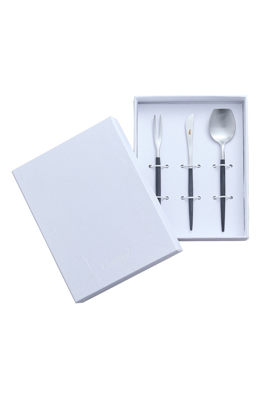 クチポール/CutipolのGOA 和菓子用カトラリーセット ボックス(KURO/39725275)