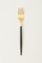 GOA テーブルフォーク クチポール/Cutipol ブラック×ゴールド