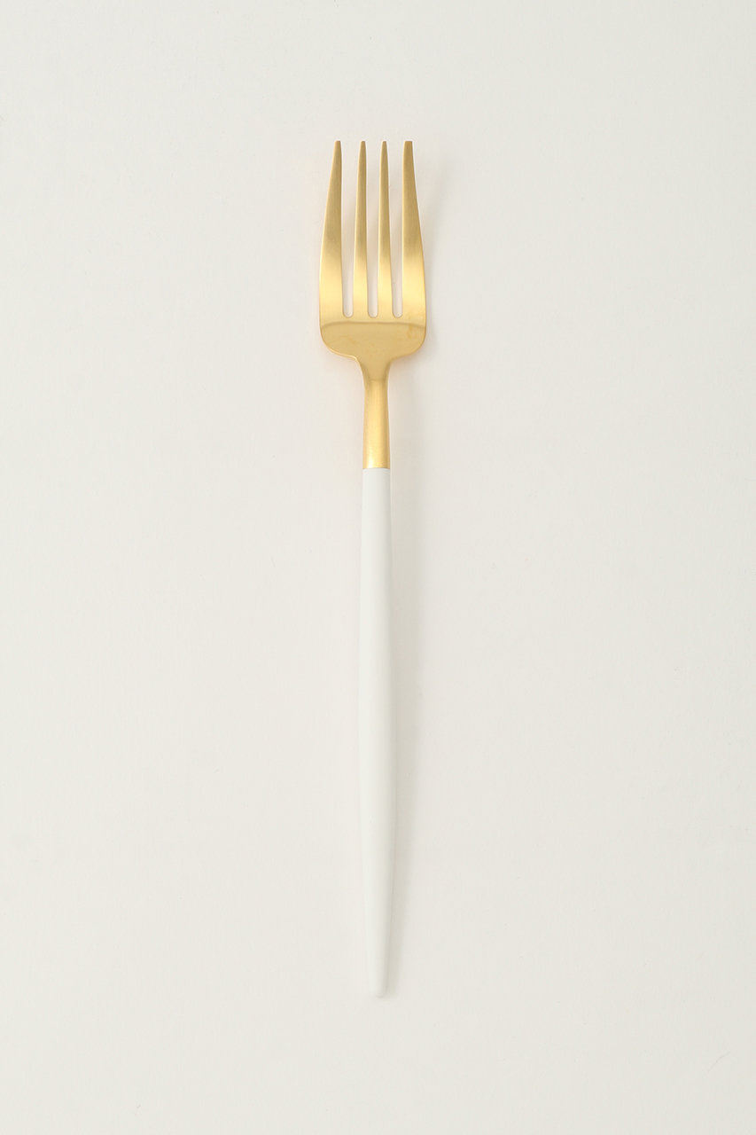 クチポール/CutipolのGOA テーブルフォーク(ホワイト×ゴールド/39724251)