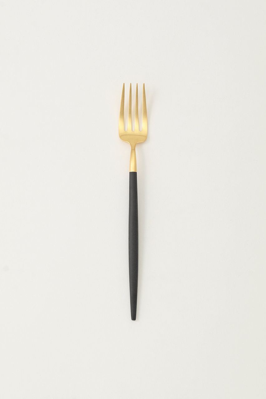 クチポール/CutipolのGOA デザートフォーク(ブラック×ゴールド/39724254)
