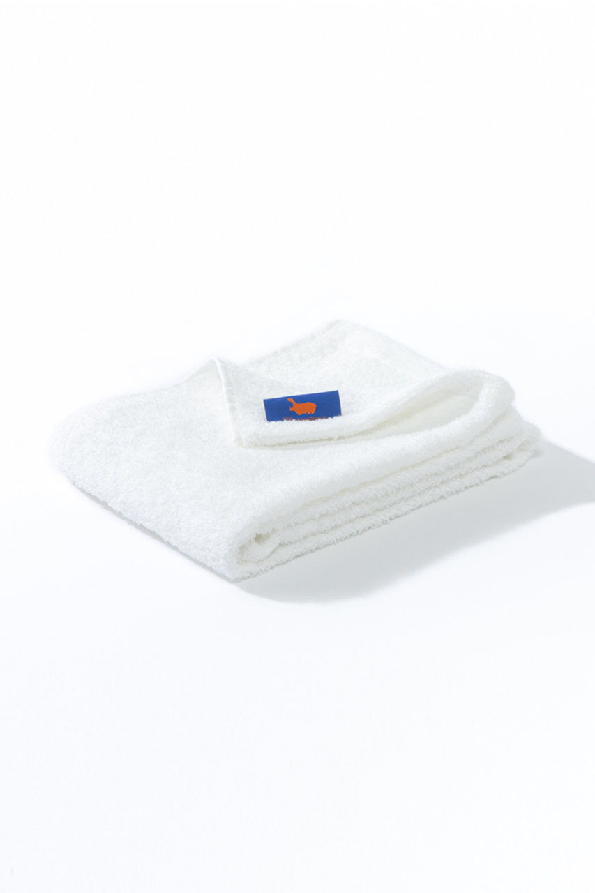 ヒポポタマス/HIPPOPOTAMUSのオーガニックコットン＆バンブー ロングフェイスタオル(WHITE/ft1010-10)