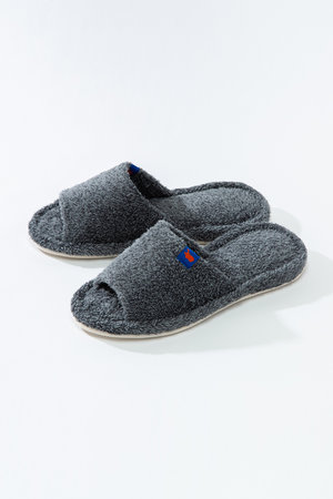 オーガニックコットン＆バンブー ルームシューズ L