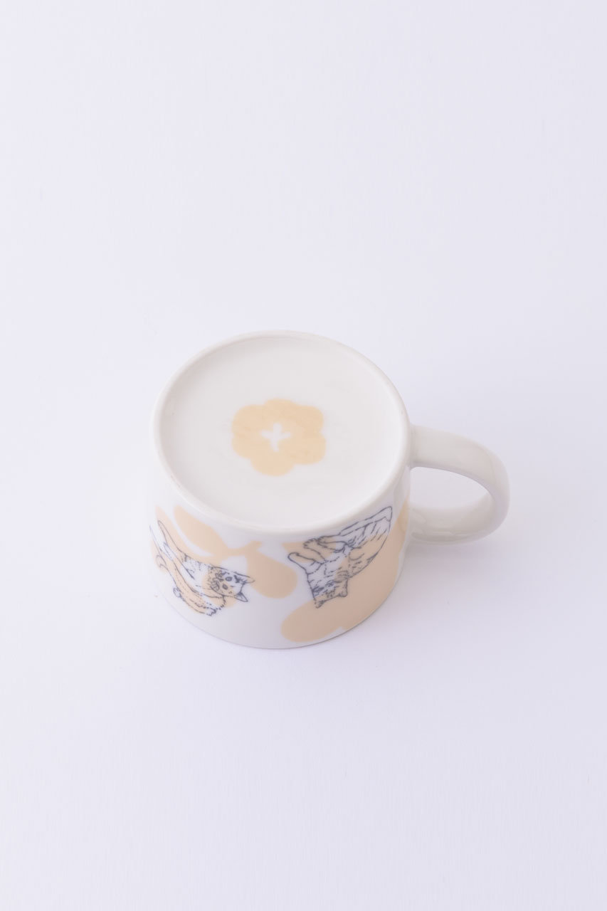 EDITIONS(エディションズ)｜内村七生 Cat マグカップ/Cream の通販