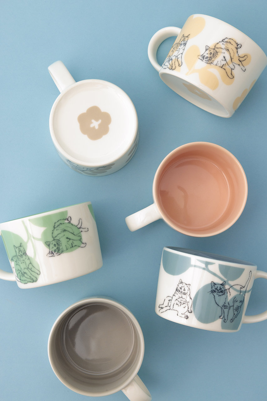EDITIONS(エディションズ)｜内村七生 Cat マグカップ/Cream の通販