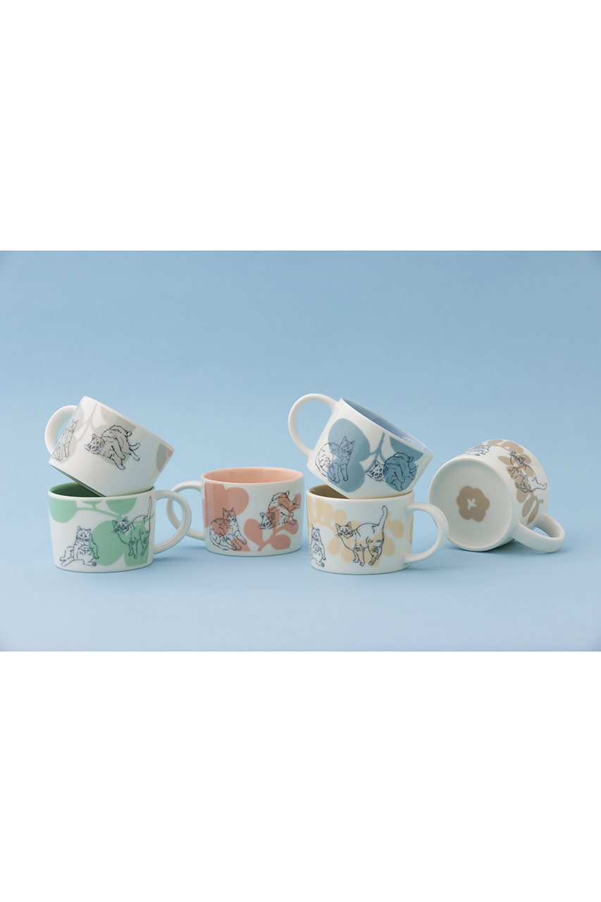 EDITIONS(エディションズ)｜内村七生 Cat マグカップ/Cream の通販