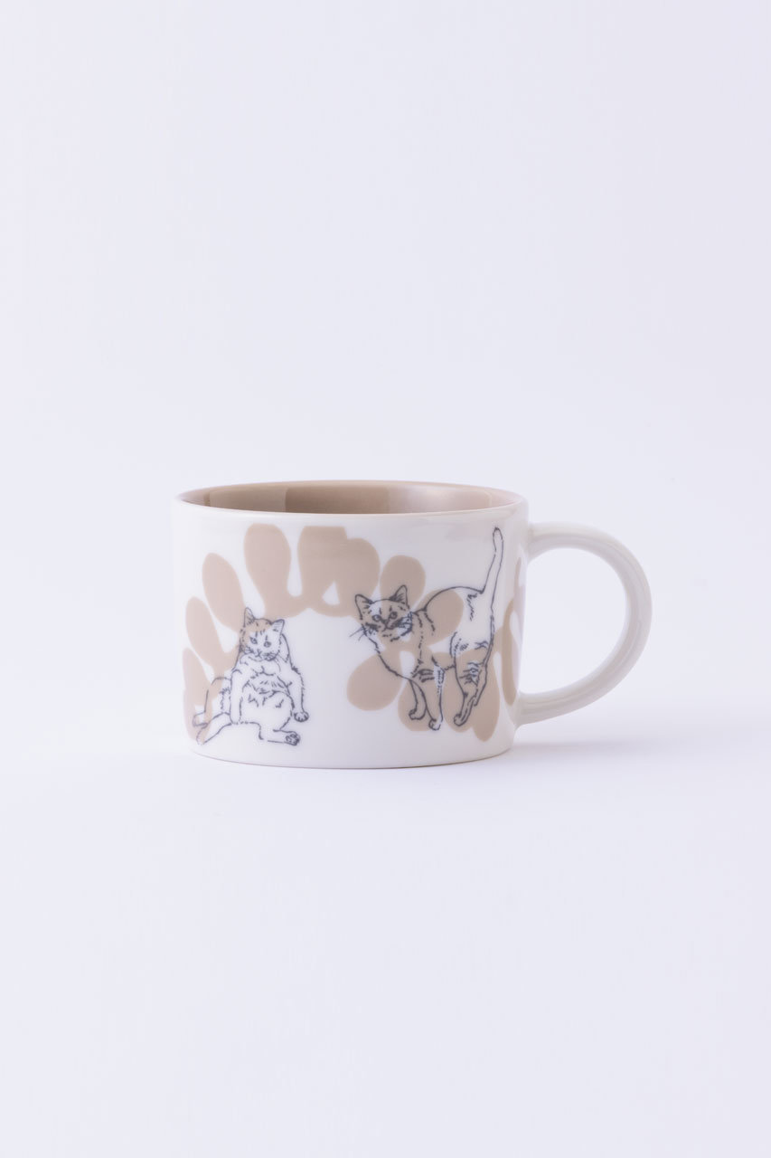 エディションズ/EDITIONSの内村七生 Cat マグカップ(Brown/22296)