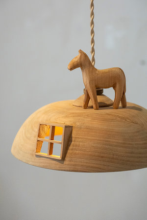 【抽選販売】ペンダントランプ 『地球儀の家』