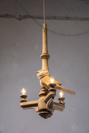 【予約販売】【抽選販売】小さなシャンデリア『スノーヒル』