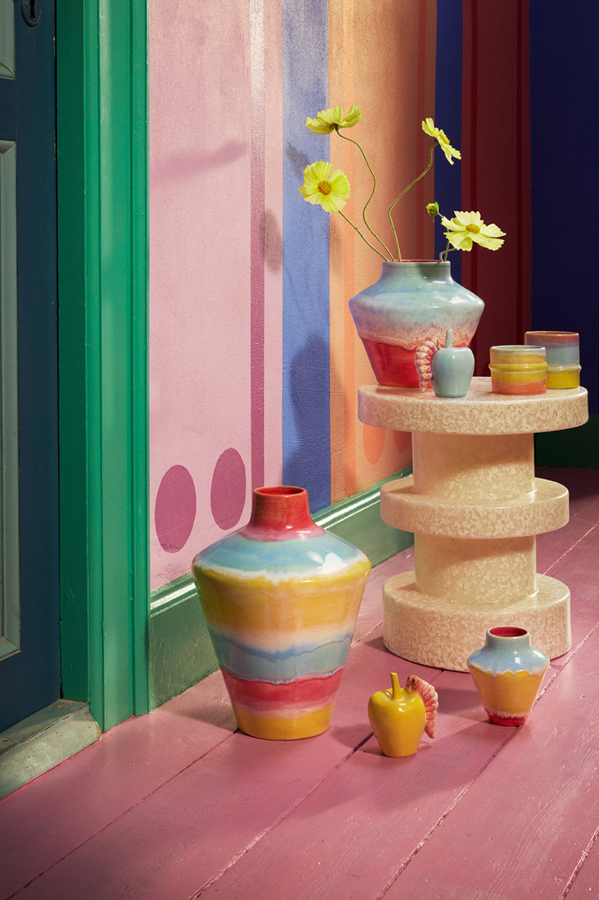 KAHLER(ケーラー)｜Poppery フラワーベース H12cm/- の通販｜ELLESHOP