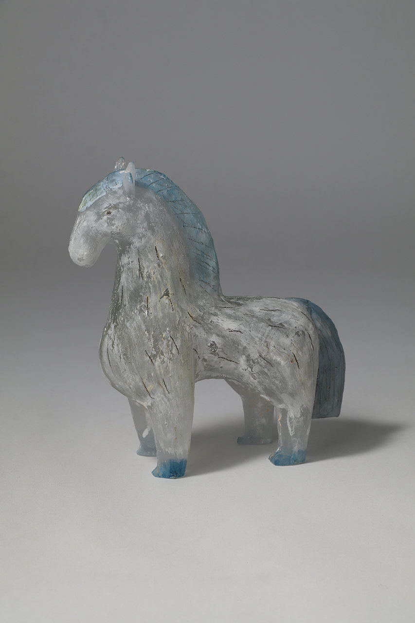 アダチ トモエ/Tomoe Adachiの【受注生産】【安達知江】うま(-/-)