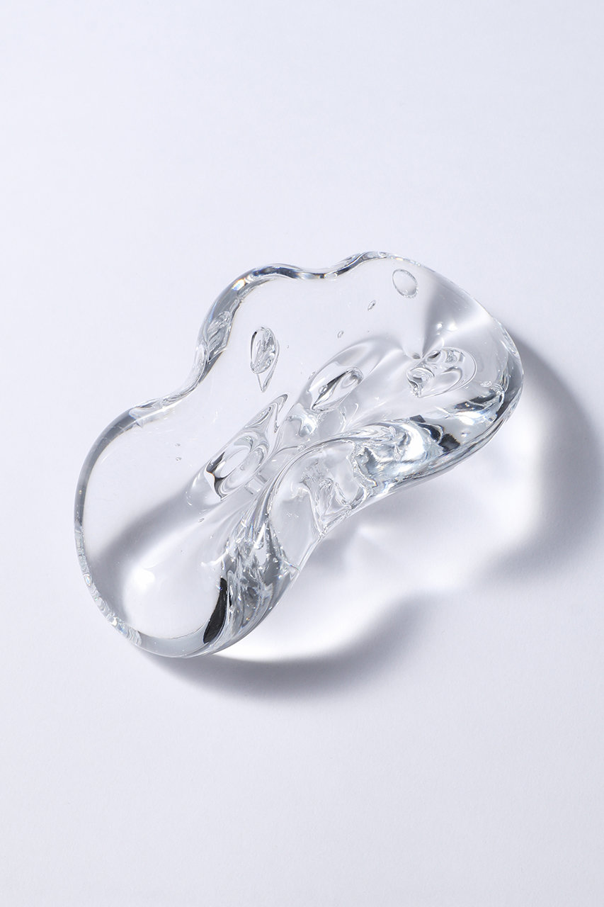 ラン/LANのglass tray M(B クリア/-)