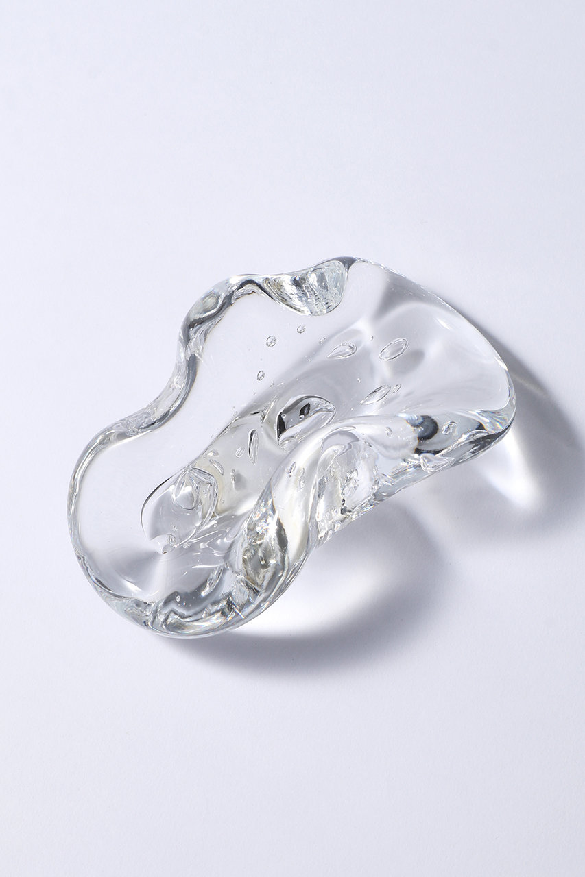 ラン/LANのglass tray M(C クリア/-)