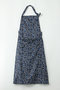 SQUARE APRON エプロンショウカイ/エプロン商会 LIBERTY Edinum navy