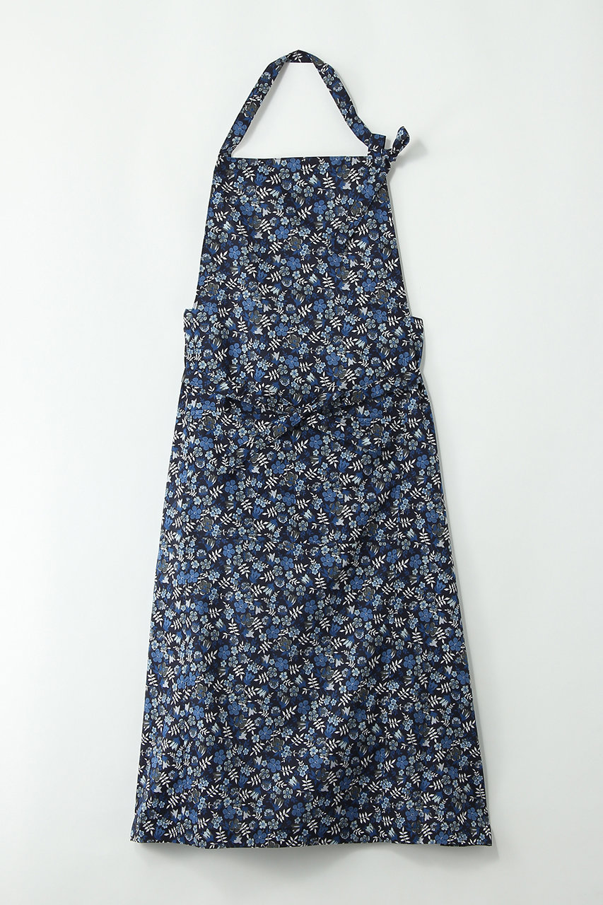 エプロンショウカイ/エプロン商会のSQUARE APRON(LIBERTY Edinum navy/-)