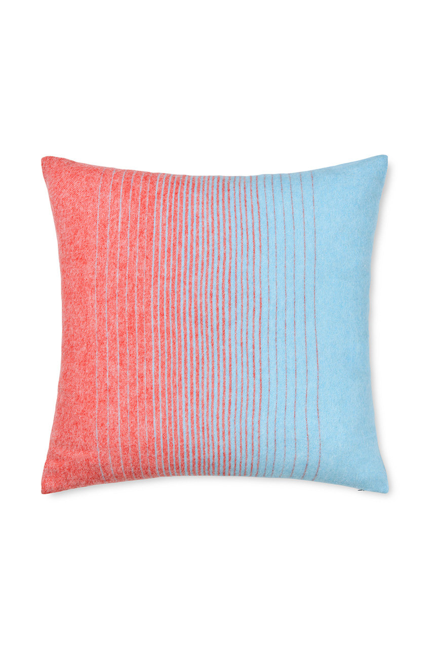 エルヴァン デンマーク/elvang DenmarkのCarte Postale クッションカバー 50×50cm by Inga Sempe(レッド／ブルー/96005)