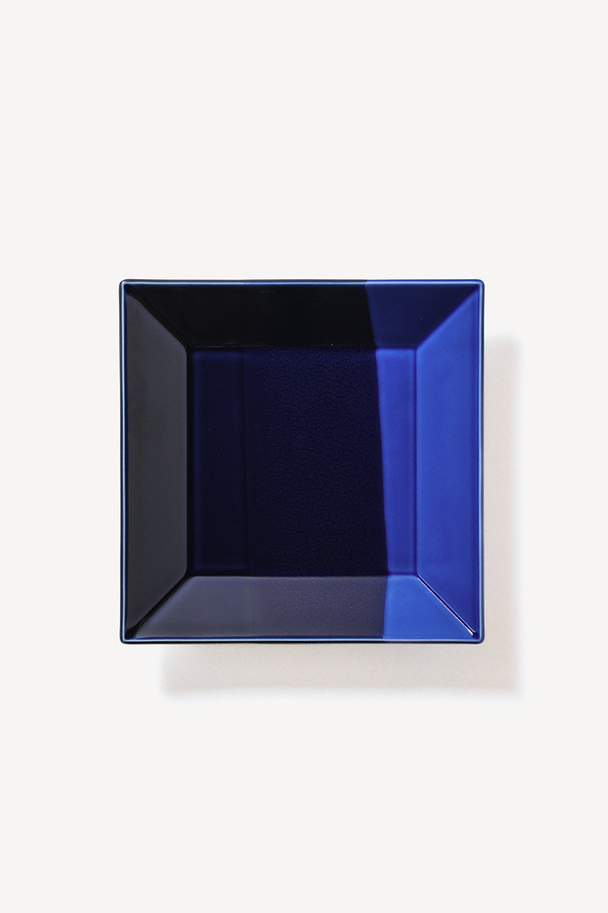 ムスタキビ/MustakiviのKASANE 角皿16cm(紺色/1172005)