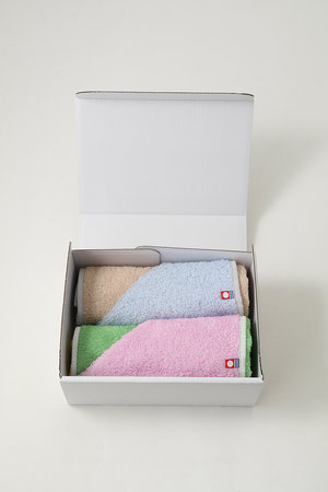 ムスタキビ/Mustakiviのギフトセット いろは フェイスタオル2枚(510700/510701)