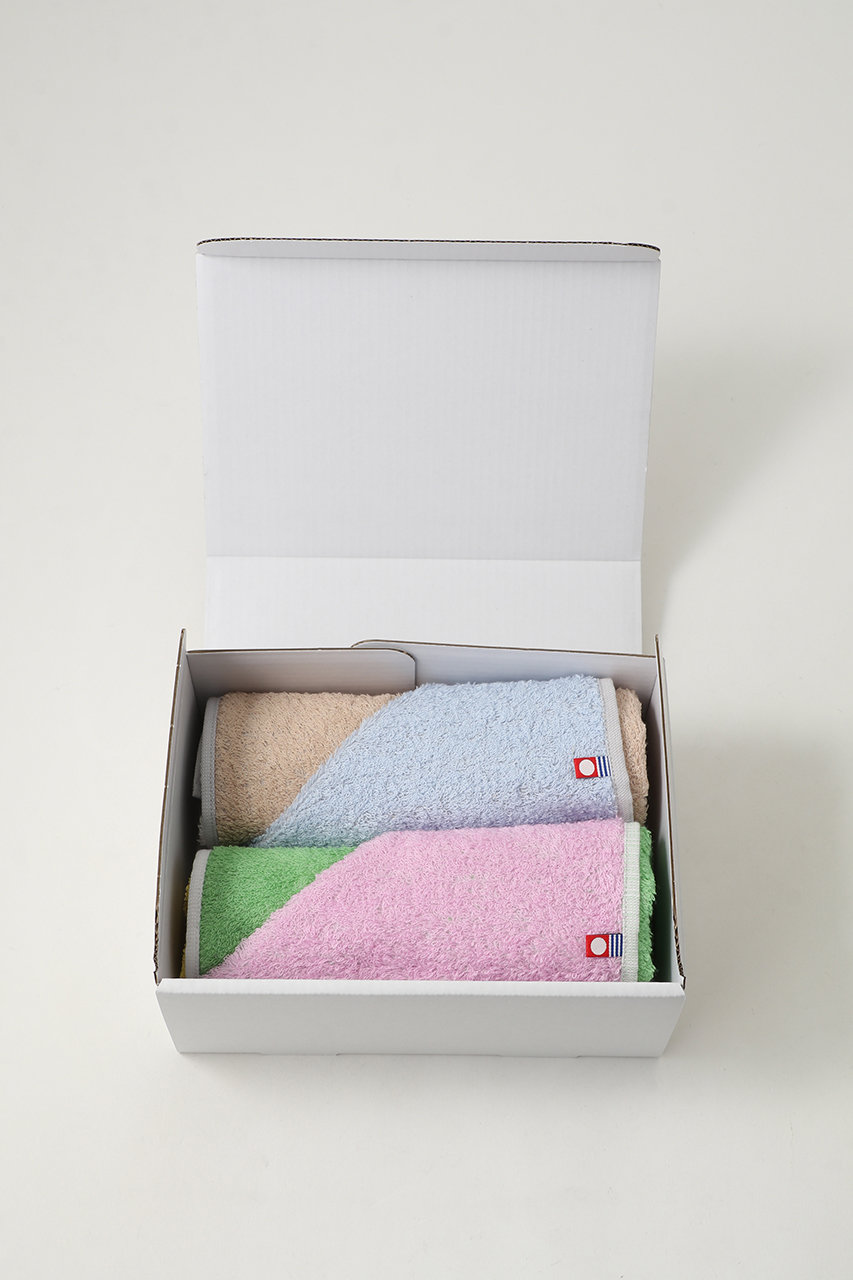 ムスタキビ/Mustakiviのギフトセット いろは フェイスタオル2枚(れんげ×すずらん/2269905)
