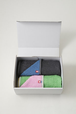 ムスタキビ/Mustakiviのギフトセット いろは フェイスタオル2枚(510700/510701)