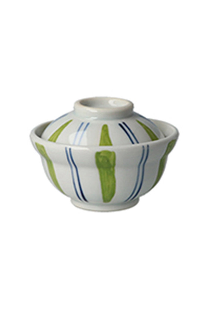 ミノ ドンブリ/MINO DONBURIの蓋付き豆どんぶり S(新緑十草/116492)