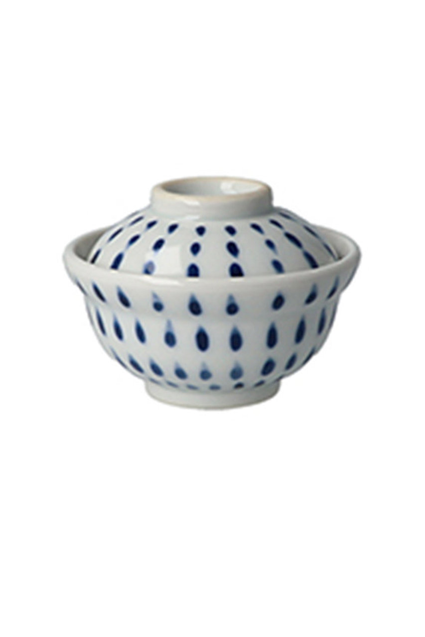 ミノ ドンブリ/MINO DONBURIの蓋付き豆どんぶり S(点々雫/116492)