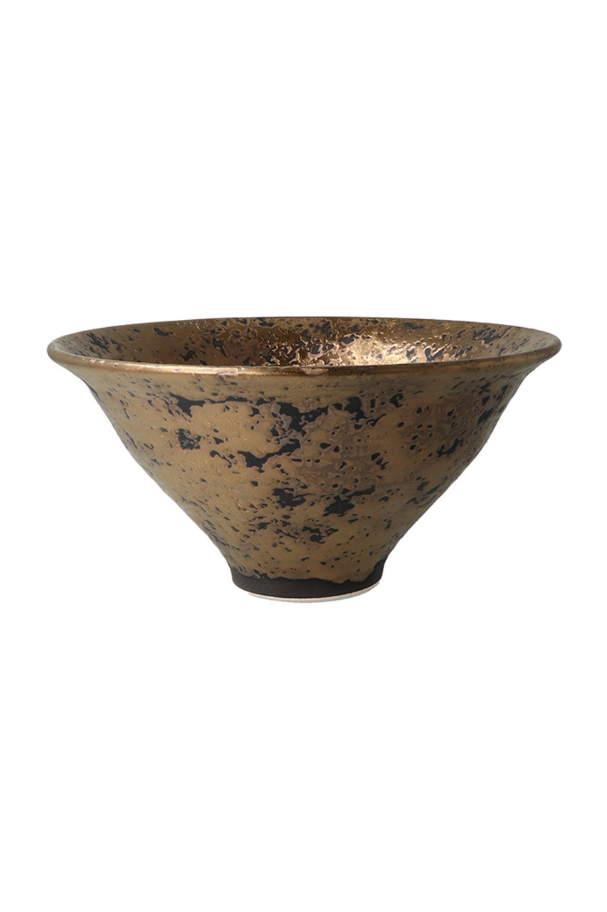 ミノ ドンブリ/MINO DONBURIの反りどんぶり 金叩き(-/115970)