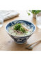 藍草紋 50反型丼 ミノ ドンブリ/MINO DONBURI