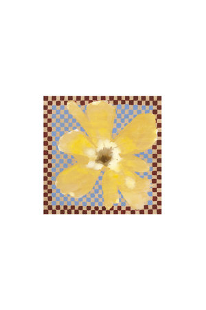 ペーパーコレクティブ/PAPER COLLECTIVEのFlower with Checks 03 30×30【メーカー取り寄せ】(510500/510501)