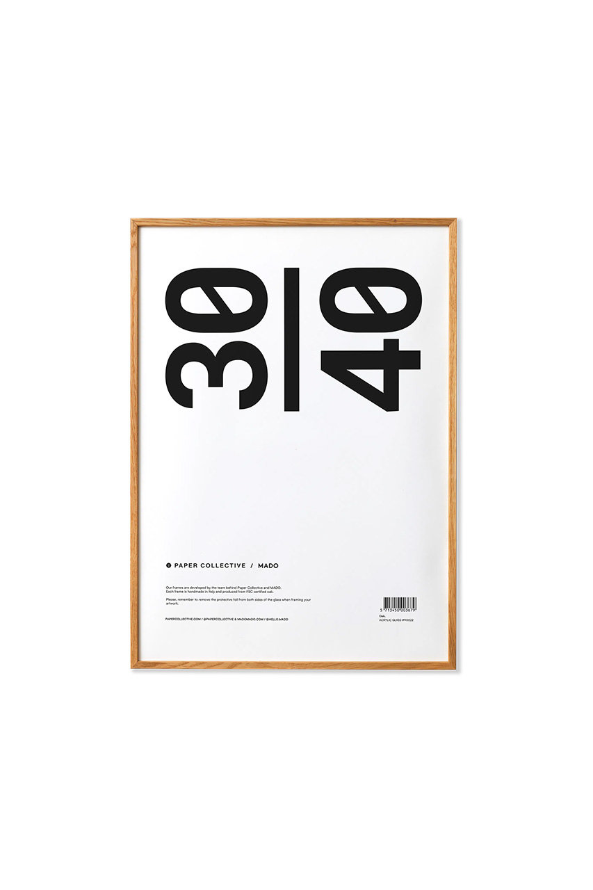 ペーパーコレクティブ/PAPER COLLECTIVEのフレーム 30×40cm【メーカー取り寄せ】(オーク/90045)