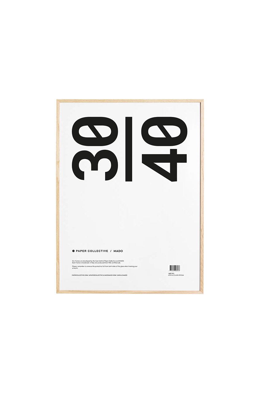 ペーパーコレクティブ/PAPER COLLECTIVEのフレーム 30×40cm【メーカー取り寄せ】(ライトアッシュ/90045)