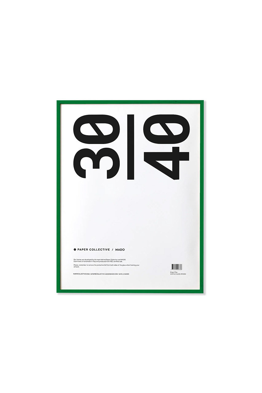 ペーパーコレクティブ/PAPER COLLECTIVEのフレーム 30×40cm【メーカー取り寄せ】(グリーン/90022)