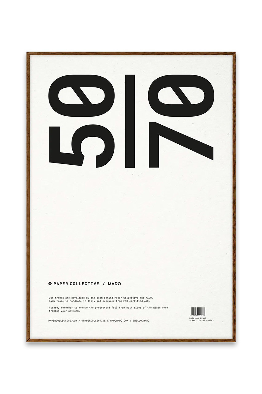 ペーパーコレクティブ/PAPER COLLECTIVEのフレーム 50×70cm【メーカー取り寄せ】(ダークオーク/90046)