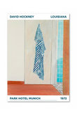 【ポスター】デイヴィッド・ホックニー／Park Hotel Munich (1972)【メーカー取り寄せ】