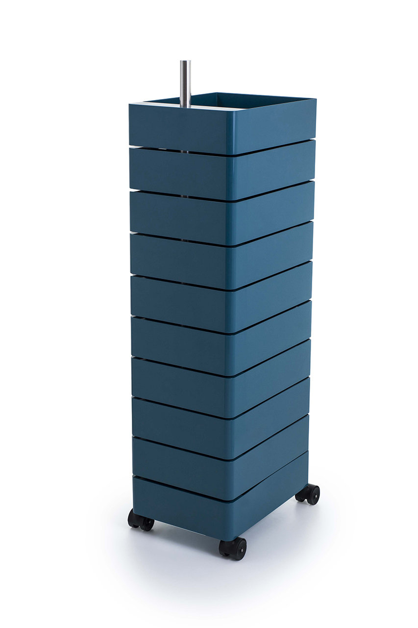 マジス/MAGISの360° コンテナ 10段【メーカー取り寄せ】(ブルー/AC270)