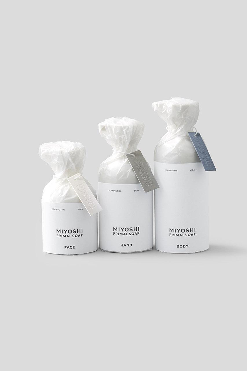 MIYOSHI(ミヨシ)｜MIYOSHI PRIMAL SOAP 泡ボディソープ/- の通販