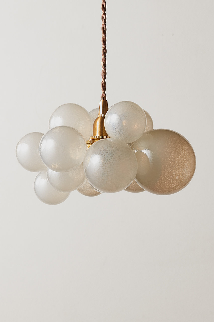 オカベマキコ/okabemakikoの【予約販売】【抽選販売】しゃぼんランプ C(リッチグレー ドット/C)