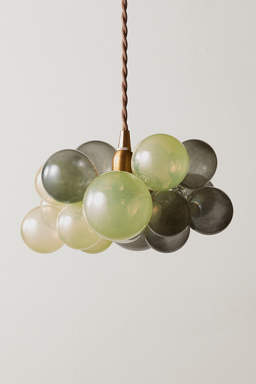 オカベマキコ/okabemakikoの【予約販売】【抽選販売】しゃぼんランプ E(イエローグレー×ピンク セパレート/E)