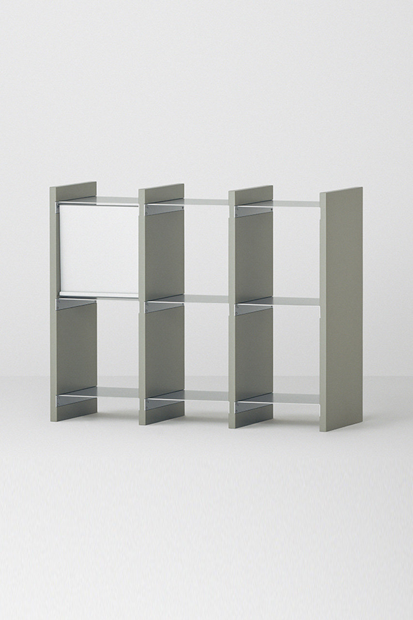 ワンス/ONCEのShelf 30／Two 3(モスグレー/ON-SH30-T3-BG)