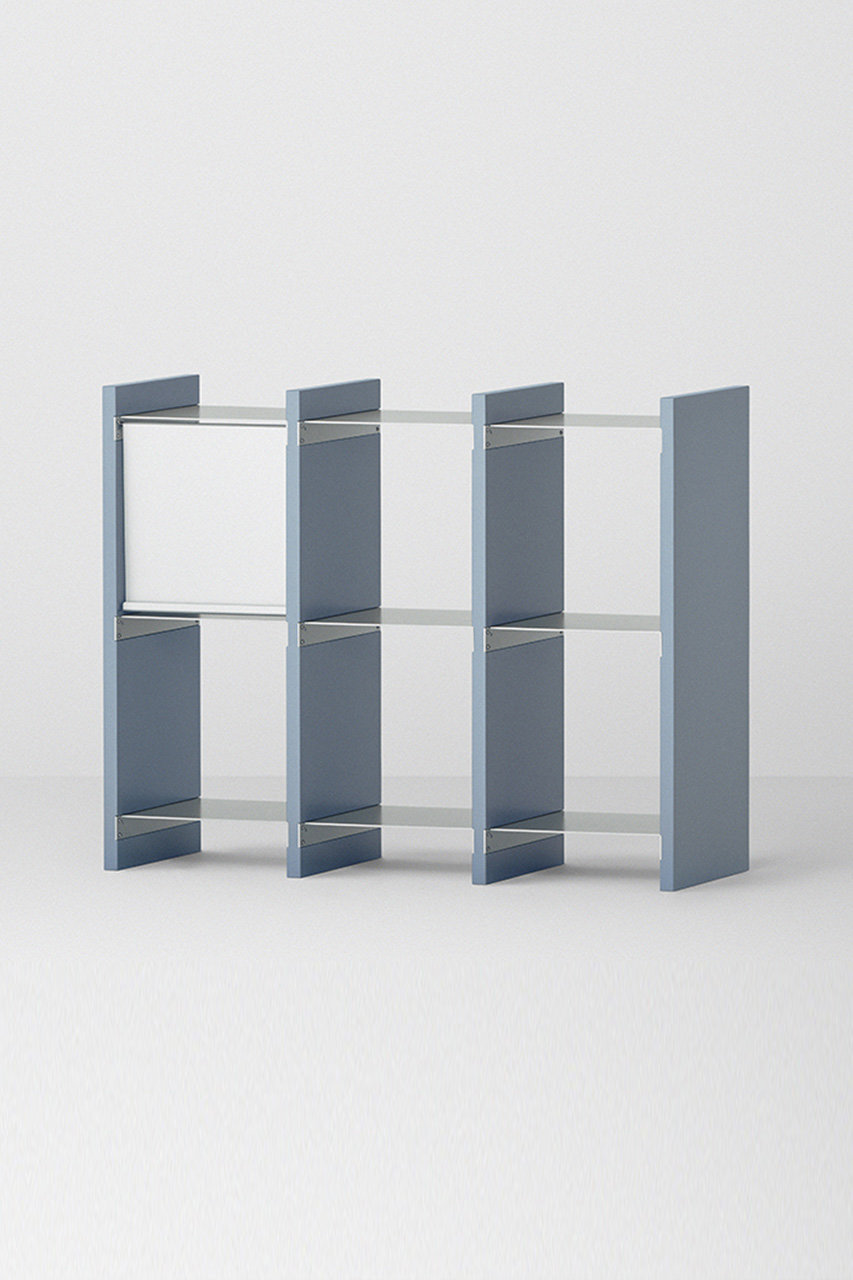 ワンス/ONCEのShelf 30／Two 3(ブルーグレー/ON-SH30-T3-BG)